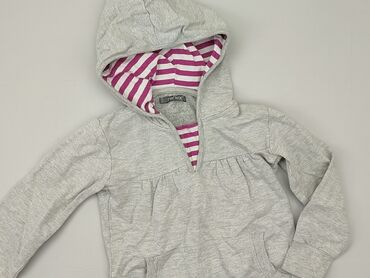 elegancka biała bluzka krótki rękaw: Sweatshirt, 5-6 years, 110-116 cm, condition - Good