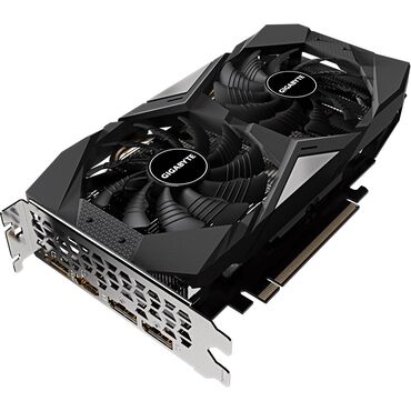 Видеокарты: Видеокарта, Б/у, Gigabyte, GeForce RTX, 6 ГБ, Для ПК