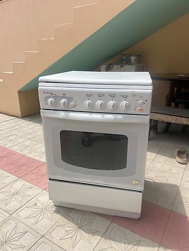 elektrikli qaz plitesi: Gefest (Гефест) qaz sobası və plitə: Hərşeyi işlək vəziyyətdədi alt — 1