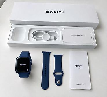 ps5 controller: Apple Watch Series 7, синий спортивный ремешок. Комплектация: - — 1