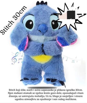 skafander za bebu: Neodoljivi i omiljeni Stitch i Lilo koji dise i peva uspavanke. Ovo