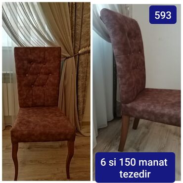 yeni doğulmuşlar üçün qollu bodilər: Dördbucaqlı oturacaqlı və hündür kürəkli bu yemək stulu qəhvəyi