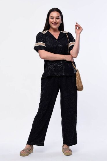 Kompleti: ***Hit kompleti za punije dame cena 3600 Pamuk viskoza elastin Siri — 22