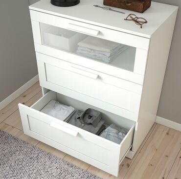 ruski krstur namestaj: Drawer, color - White, Used