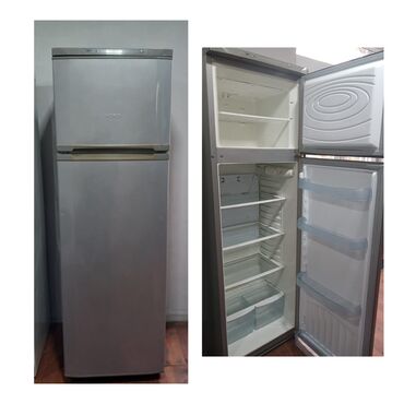 Холодильники: Б/у Двухкамерный Nord Холодильник цвет - Серый
