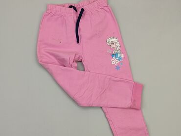 spodnie dresowe dziewczęce 164: Spodnie dresowe, 4-5 lat, 104/110, stan - Dobry
