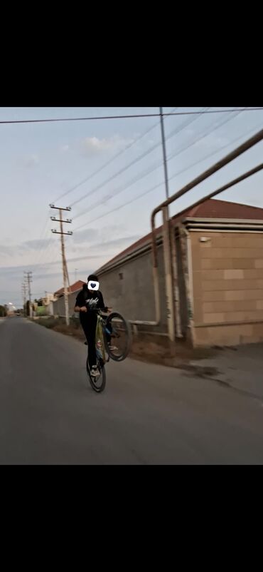 İdman velosipedləri: Kron markalı dağ velosipedi, problem sqorslar birde qabag tormuz
