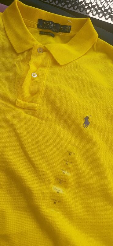 одежда для мужчин: Футболка XL (EU 42), цвет - Желтый