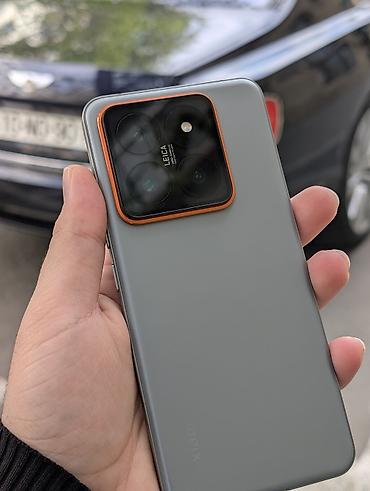 black shark 3pro: Xiaomi 14 Pro, 1 TB, rəng - Boz, 
 Barmaq izi, Simsiz şarj, İki sim kartlı — 5