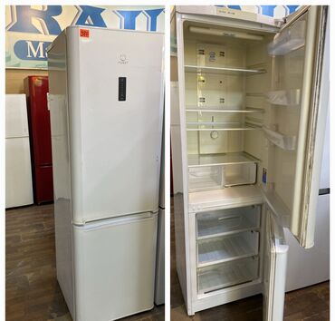 Техника для напитков: Б/у 2 двери Indesit Холодильник Продажа, цвет - Белый