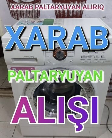 Paltaryuyan maşınlar: Paltaryuyan maşın LG, 6 kq, Ehtiyat hissələri kimi, Avtomat, Qurutmasız, Kredit yoxdur, Pulsuz çatdırılma