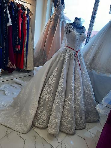 toy xoncaları: Gəlinlik paltarı – Şahzadə (A-line/Ball gown) silueti - Rəng: ağ — 2