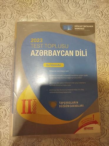 tibbi formalar: Azərbaycan dili Testlər 9-cu sinif, DİM, 2-ci hissə, 2023 il — 1