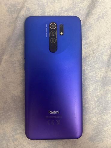 flas kart: Redmi 9 (Model: M2004J19G) – mavi rəng - Ekran: 6.53" Full HD+ Dot — 2