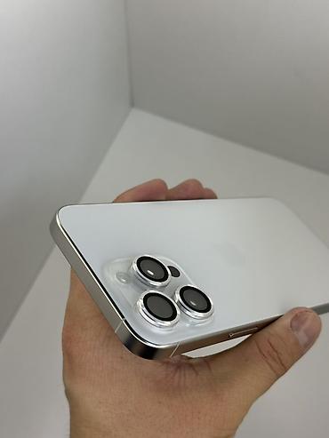 Apple iPhone: IPhone 15 Pro Max, Б/у, 256 ГБ, White Titanium, 98 % — 9