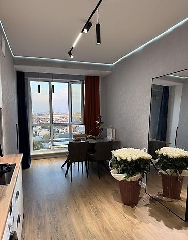 imak: 2 комнаты, 61 м², Кок-Жар ж/м Элитка, 9 этаж, Дизайнерский ремонт — 1