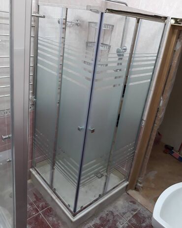 Duş kabinaları, arakəsmələr: Yeni Üstü açıq kabina, Künc üçün, Ödənişli çatdırılma -da lalafo.az — 19 Duş kabinaları, arakəsmələr: Yeni Üstü açıq kabina, Künc üçün, Ödənişli çatdırılma — 19