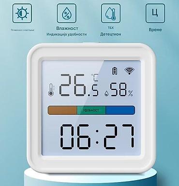 Tuya WiFi termometar/higrometar TH08B - Merenje vlažnosti: 0%RH–99%RH