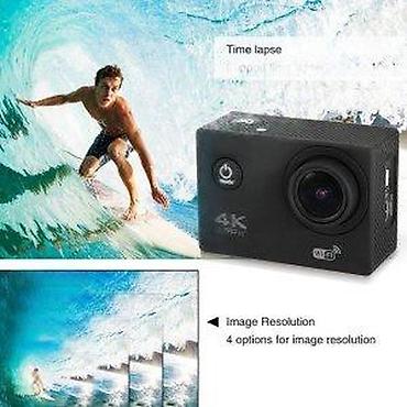 Video kamere: 4K Ultra HD sportska/action kamera sa Wi‑Fi - Video rezolucija: 4K — 16