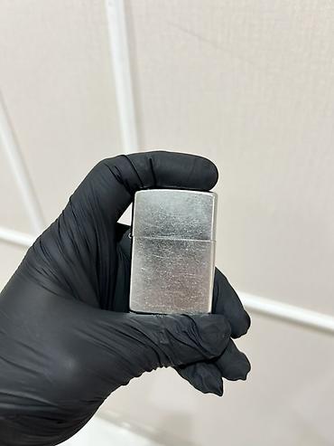 Orijinal Zippo 200 Street Chrome - VMF-dən alınıb - 2023 USA