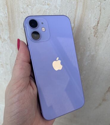 Apple iPhone: IPhone 12 mini, Б/у, 256 ГБ, Deep Purple, 75 %