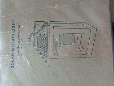 fenjeri za terasu: Solarne zidne lampe sa senzorom pokreta – set od 2 komada - Napajanje — 1