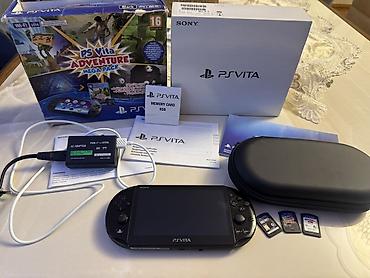Техника и электроника: Sony PlayStation Vita Slim (PS Vita 2000) Adventure Mega Pack – Wi‑Fi — 1