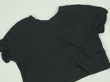 czarny tshirt: H&M Divided, T-shirt damski, rozmiar S — 1