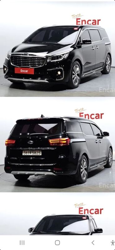 Kia: Kia Carnival: 2019 г., 2.2 л, Автомат, Дизель, Минивэн