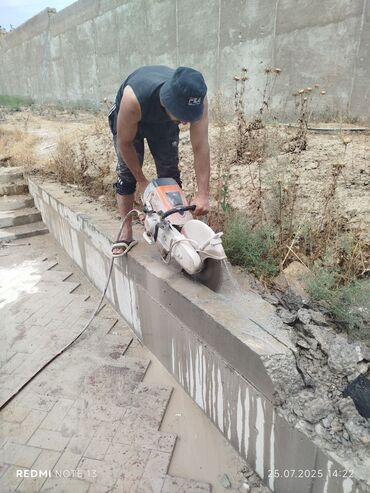 Beton işləri: Beton kəsmə beton deşmə xidməti Karot - HILTI DD 200 / 350 ilə 25 ° — 20