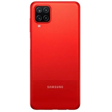 Samsung: Samsung Galaxy A12, 32 GB, rəng - Qırmızı, İki sim kartlı