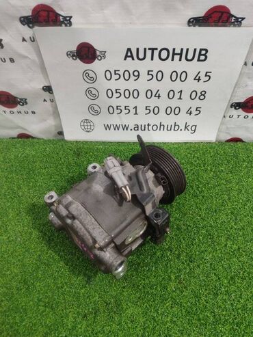 Другие автозапчасти: Компрессор кондиционера Subaru Outback BPE 3.0 R 2005 (б/у) ДВИГАТЕЛЬ