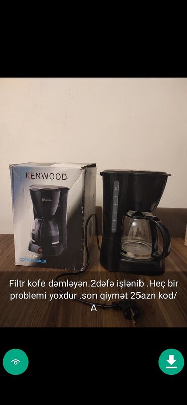 bluetooth qulaqciqlar qiymeti: Qəhvəbişirən Kenwood