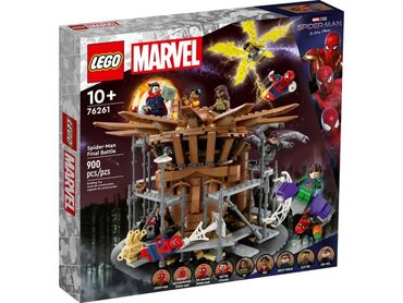 человек груша: Lego Marvel Super heroes 76261 Финальная битва Человека-паука🧍🕸️🕷️
