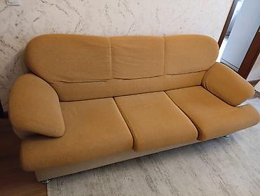 mega mebel: 1divan+2kreslo.Islek veziyyetdedir.Yenisi alindigi ucun tecili — 1