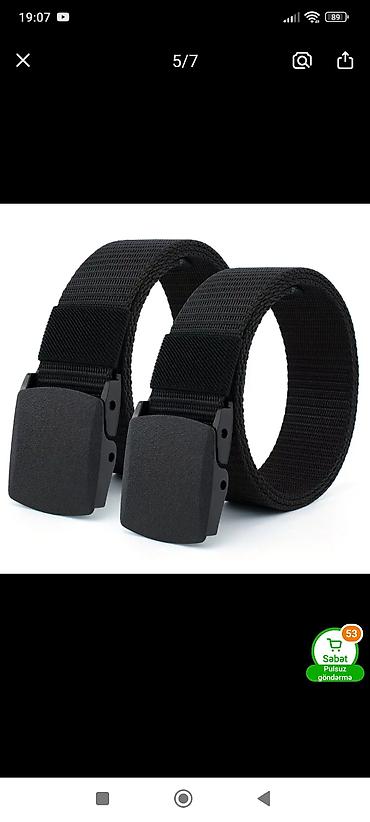 Kəmərlər: Kəmər, Neylon, Yeni — 8