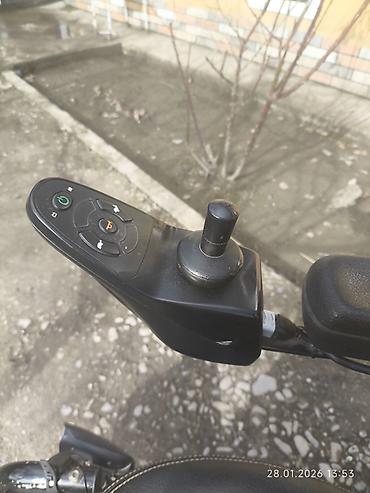 Digər tibbi məhsullar: Elektron motorlu əlil arabası Araba ilk özümdə olub. Akmulyatoru — 8