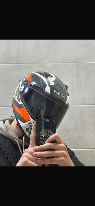 drift l: Motosiklet dəbilqəsi – tam qapalı (full-face) tip. Xüsusiyyətlər: - — 2