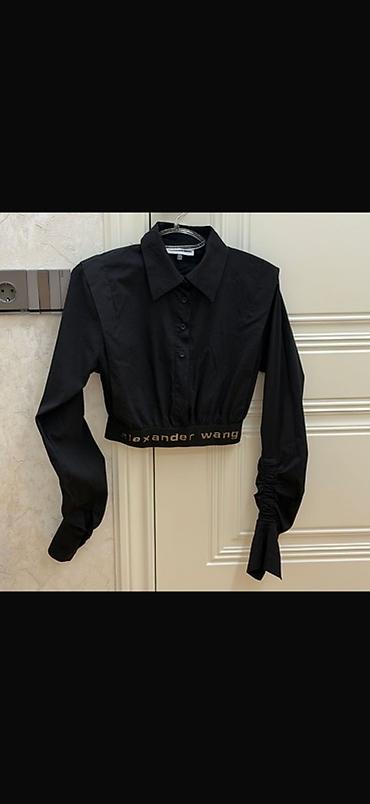 alexander wang: Qadın köynəkləri – 2 model bir yerdə 1) Qara qısa köynək - Klassik — 1