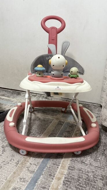 самокат детский бишкек цена: Детские ходунки «Babywalker» с игровой панелью и родительской ручкой