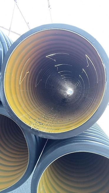 drelər: Kanalizasiya borusu, Qofralı, Plastik, 100500 mm, Yeni — 6