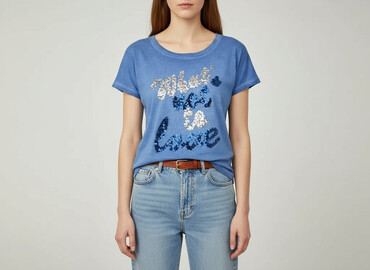 t shirty flames: Women`s T-shirt, size M