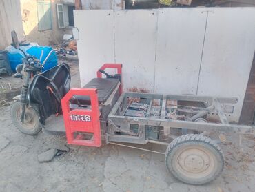 продаю в связи с переездом: Электрический грузовой трицикл (самодельная/модульная платформа) -