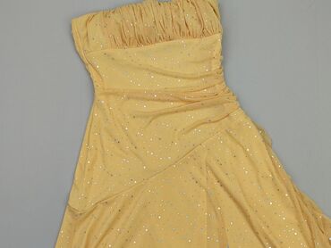 sukienki żółte: Sukienka, S, stan - Bardzo dobry