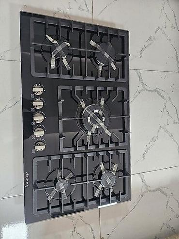 Qaz sobaları: Qaz plitəsi Qaz plitəsi BOOŞ Rengi: Qara Emal Yan alışqanlı model 5 — 5