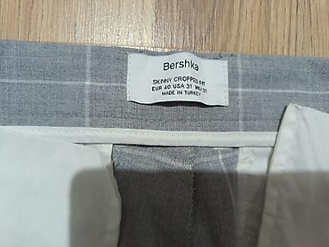 Akvarium aksessuar və ləvazimatları: Türkiyənin kişi üçün Brend Bershka Təzə Gözəl şalvar cəmi 2 dəfə — 7