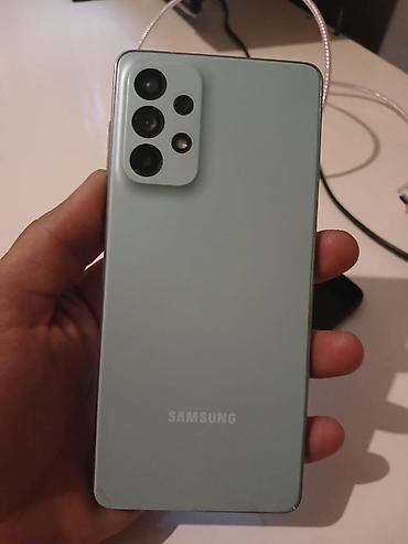 samsung a07 qiymeti: Samsung Galaxy A73 5G, 256 GB, rəng - Yaşıl, Barmaq izi — 1