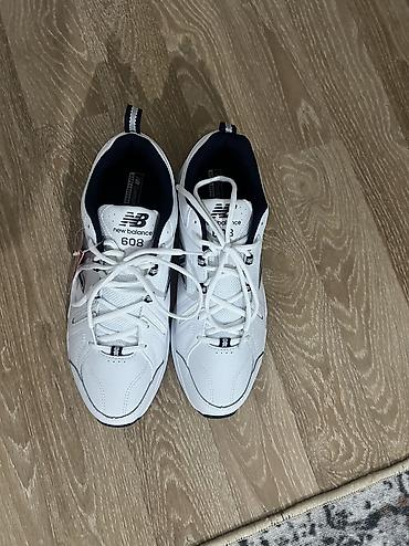 nbglobal обувь: Мужские кроссовки, 45, New Balance, Новый, цвет - Белый, Самовывоз, Платная доставка — 4