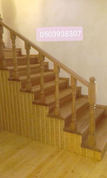 Digər tikinti xidmətləri: Sərfəli Qiymətdə Taxta Pilləkənlərin hazırlanması.Zəmanət var.Pulsuz — 12