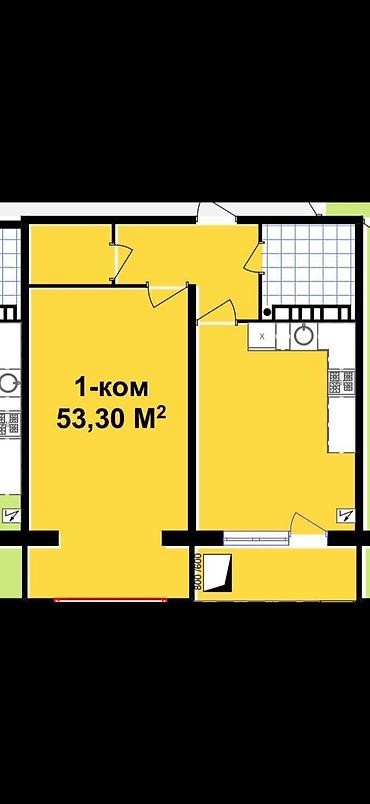 Новостройки от застройщика: 1 комната, 53 м² — 2